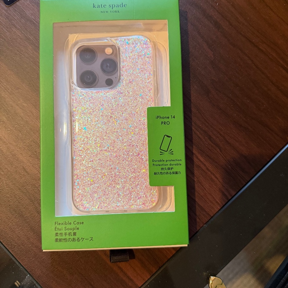 Kate Spade Glitter Case  iPhone 14 Pro